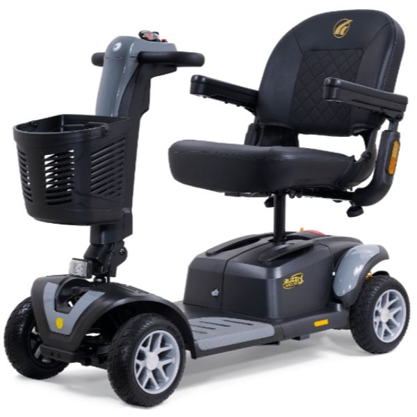 Golden Technologies Buzzaround LX 4-Wheel Scooter with Orchid Stone Grey Shrouds