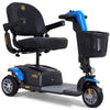 Image of Golden Technologies Buzzaround LX GB119 3-Wheel Scooter Blue Color Shroud Angled View