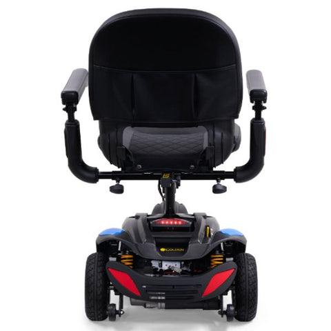 Golden Technologies Buzzaround LX GB119 3-Wheel Scooter Blue Color Shroud Back View 