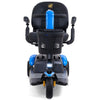 Image of Golden Technologies Buzzaround LX GB119 3-Wheel Scooter Blue Color Shroud Front View 