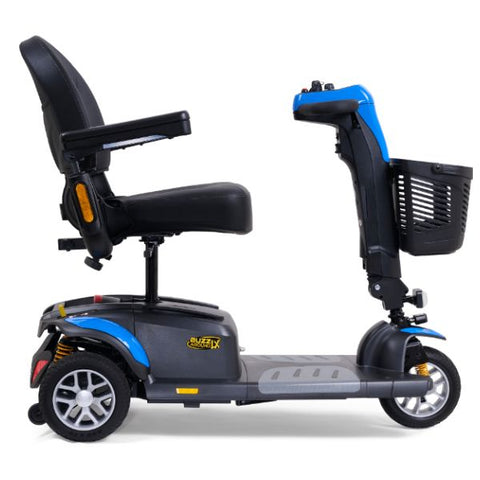 Golden Technologies Buzzaround LX GB119 3-Wheel Scooter Blue Color Shroud Right Side View