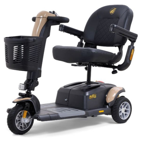 Golden Technologies Buzzaround LX GB119 3-Wheel Scooter Desert Tan Color Shroud