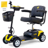 Image of Golden Technologies Buzzaround XL 4-Wheel Mobility Scooter in Canary Yellow Shrouds
