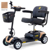 Image of Golden Technologies Buzzaround XL 4-Wheel Mobility Scooter  in Desert Tan Shrouds
