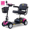 Image of Golden Technologies Buzzaround XL 4-Wheel Mobility Scooter in Orchid Pink Shrouds