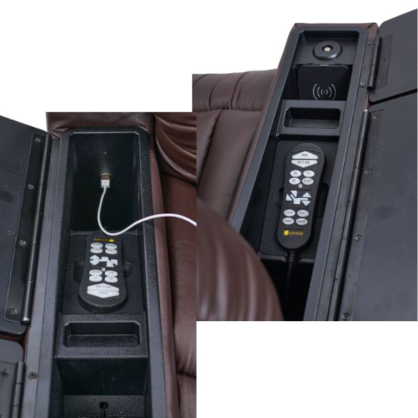 Golden Technologies Cloud+ MaxiComfort PR511 Lift Chair USB Port, Remote Control, Wireless Charging and Compartment on the Right Side Armrest