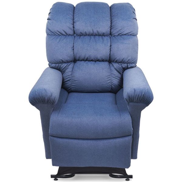 Golden Technologies Cloud With MaxiComfort PR517 Lift Chair Calypso Fabric Front LiftedView