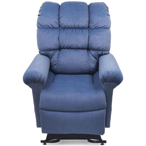 Golden Technologies Cloud With MaxiComfort PR517 Lift Chair Calypso Fabric Front LiftedView