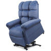 Image of Golden Technologies Cloud With MaxiComfort PR517 Lift Chair Calypso Fabric Left Side Lifted View