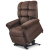 Image of Golden Technologies Cloud With MaxiComfort PR517 Lift Chair Hazel Nut Fabric Lifted Left Side   View