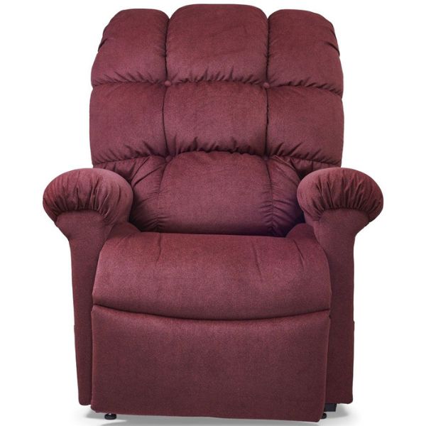 Golden Technologies Cloud With MaxiComfort PR517 Lift Chair Shiraz Fabric Front View
