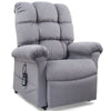 Image of Golden Technologies Cloud With MaxiComfort PR517 Lift Chair Sterling Fabric  Right Side View