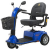 Image of Golden Technologies Companion Mid 3-Wheel Scooter GC240 Blue Left Side View