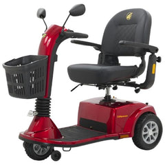 Golden Technologies Companion Mid 3-Wheel Scooter GC240 Red Color Beauty Left Side View