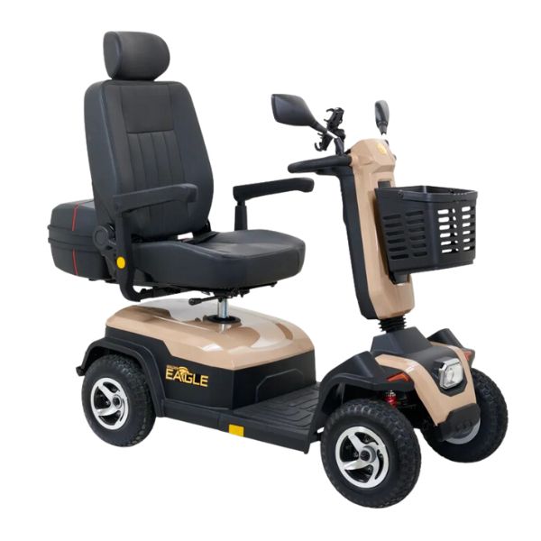 Golden Technologies Eagle 4-Wheel Mobility Scooter in Tan Color