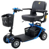 Image of Golden Technologies LiteRider 4 Wheel Mobility Scooter GL141 in Blue Color