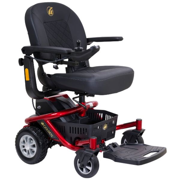 Golden Technologies LiteRider Envy GP162 Power Chair Cherr Red