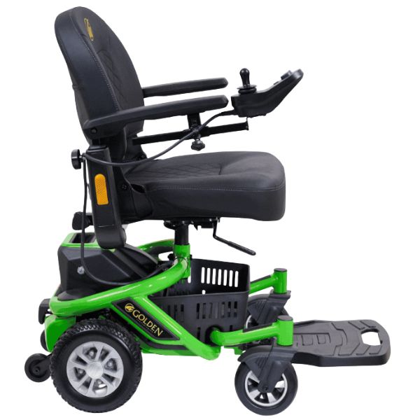 Golden Technologies LiteRider Envy GP162 Power Chair Envy Green Right Side View