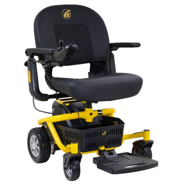 Golden Technologies LiteRider Envy GP162 Power Chair Sunburst Yellow