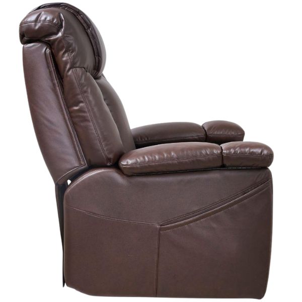 Golden Technologies Rhea with Twilight & Nirvana Power Lift Chair PR447 in Umber Fabric Right Side View