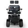 Image of Green Transporter Cheeta Ninja All-Terrain Mobility Scooter Dual Seat Front View