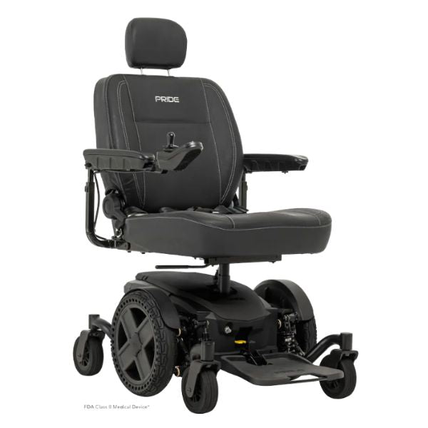 Pride Jazzy EVO 614 Power Chair in Matte Black
