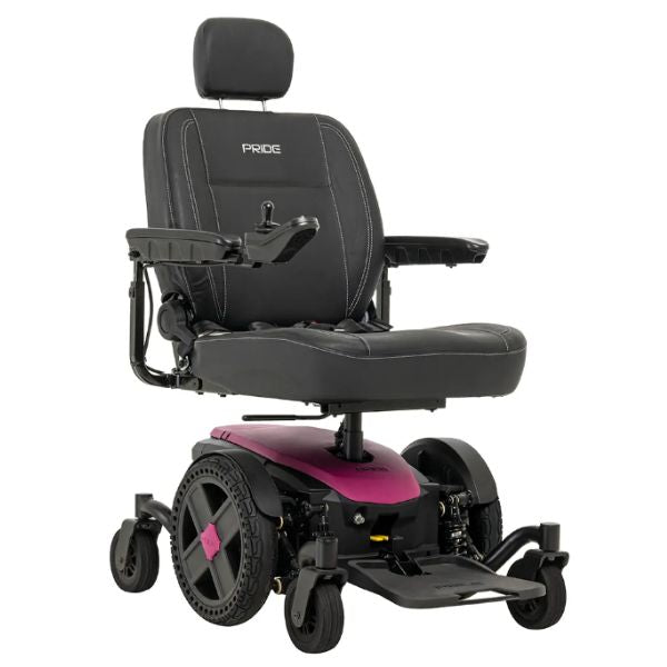 Pride Jazzy EVO 614 Power Chair in Sugar Plum