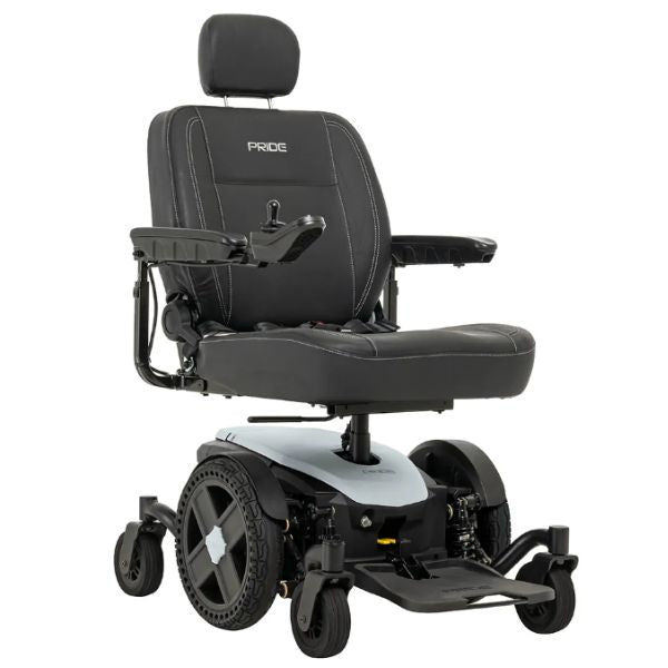 Pride Jazzy EVO 614 Power Chair in Matte White