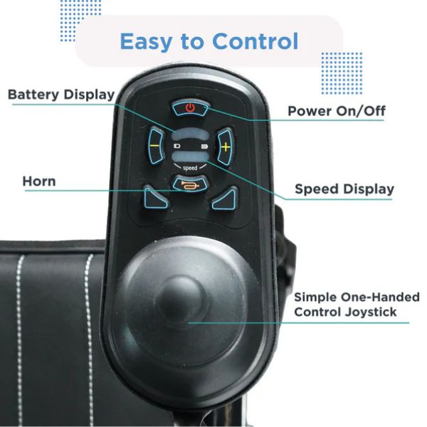 Journey Air (2026 Model) Lightweight Folding Power Chair