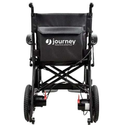 Journey Air Elite Lightweight Folding Power Chair Rear View