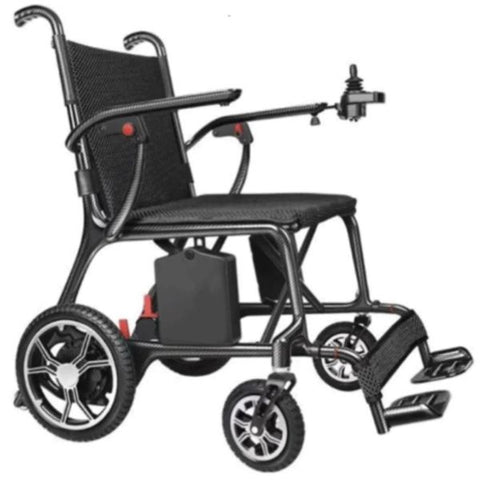 Journey Air Elite Lightweight Folding Power Chair Front-Right View