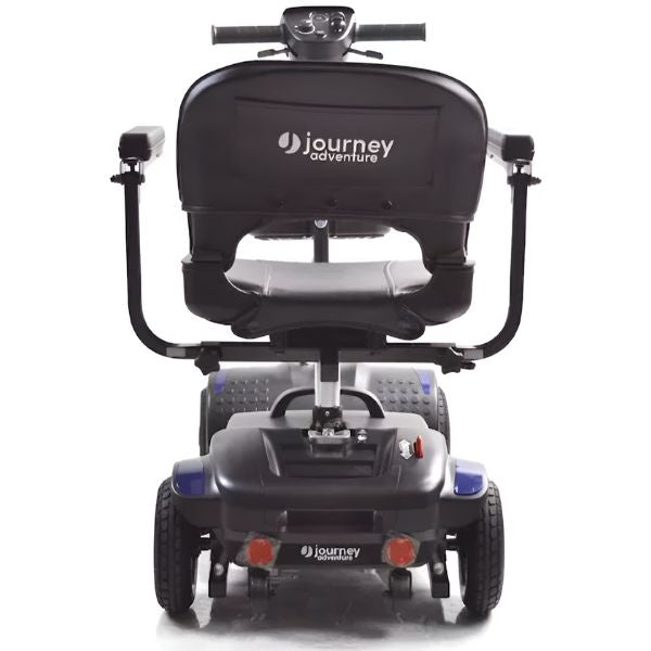 Journey Health & Lifestyle Adventure Mobility Scooter Blue Color Back View