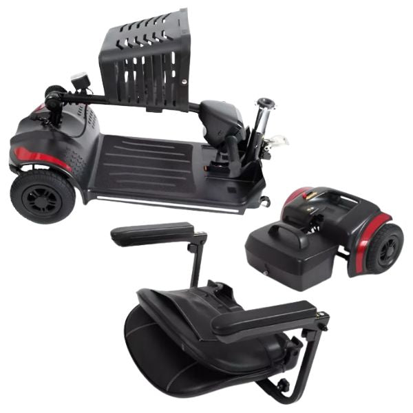 Journey Health & Lifestyle Adventure Mobility Scooter Pieces View