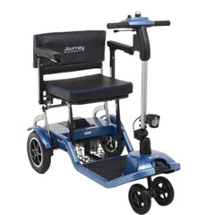Journey So Lite™ Lightweight Folding Scooter Blue Front-Right View