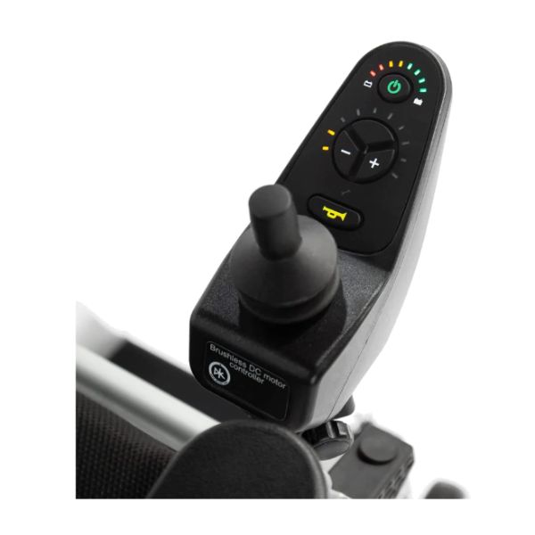 Journey Zoomer Chair Joytstick Zoomed in