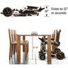 Image of The journey Zoomer Chair's Folding Mechanism & Measurement