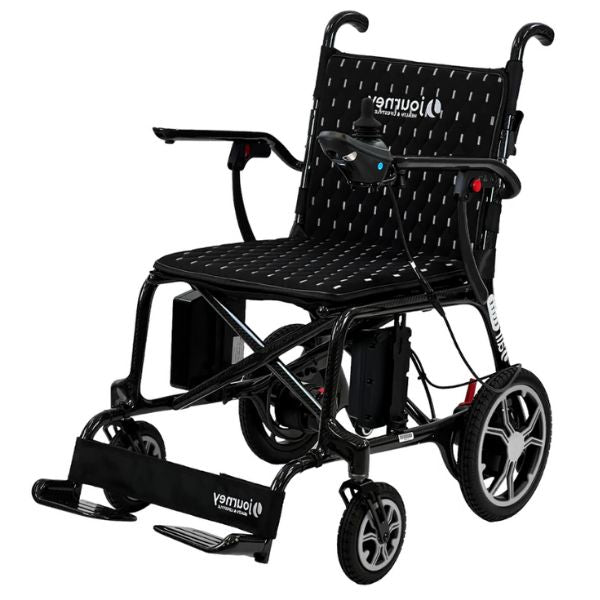 Journey Air Elite Lightweight Folding Power Chair Black Color