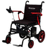 Image of Journey Air Elite Lightweight Folding Power Chair (26 lbs) Red Color