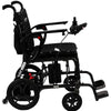 Image of Journey Air Elite Lightweight Folding Power Chair Black Color Right Side View