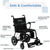 Image of Journey Air Elite Lightweight Folding Power Chair Features
