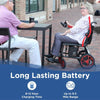 Image of Journey Air Elite Lightweight Folding Power Chair with long lasting battery
