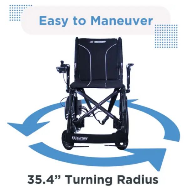 Journey Air Elite Max Lightweight Folding Power Wheelchair