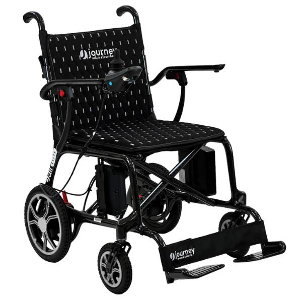 Journey Air Elite Lightweight Folding Power Chair Black Color 2