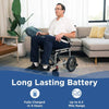 Image of Journey Air Lightweight Folding Power Chair Battery Capacity