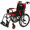 Image of Journey So Lite C2 Ultra Lightweight Wheelchair Shown in Black/Red Color