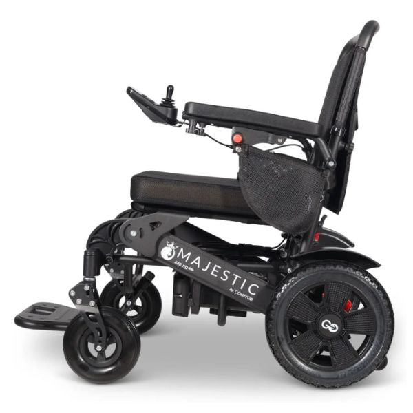 ComfyGo MAJESTIC 440 HD Plus Remote-Control Heavy-Duty Power Wheelchair Left Side View