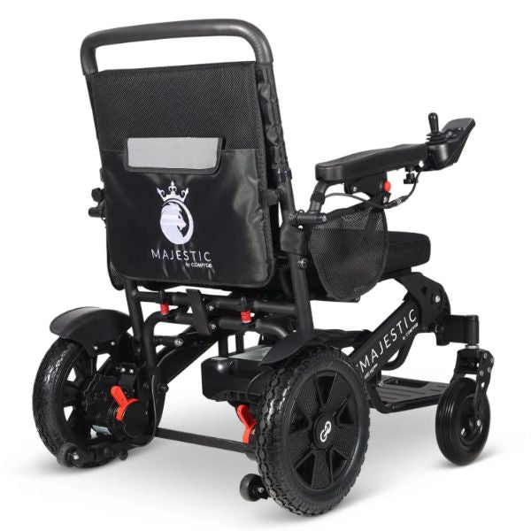 ComfyGo MAJESTIC 440 HD Plus Remote-Control Heavy-Duty Power Wheelchair Right Rear View