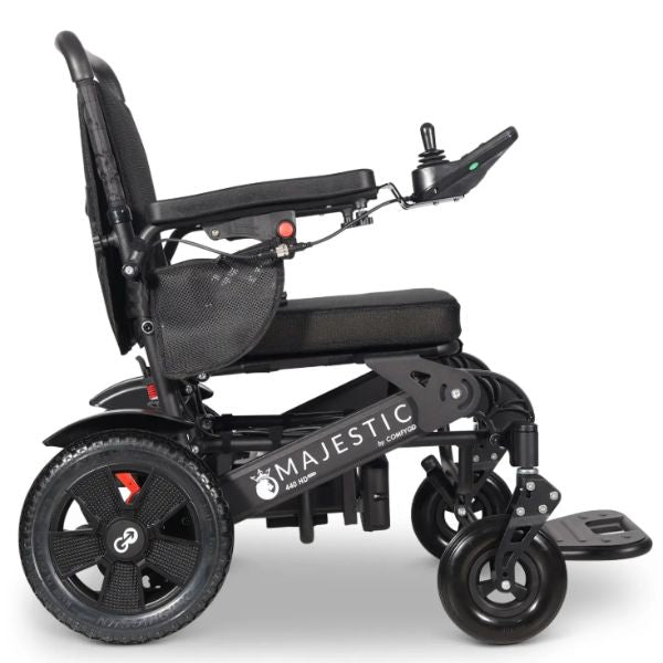 ComfyGo MAJESTIC 440 HD Plus Remote-Control Heavy-Duty Power Wheelchair Right Side View