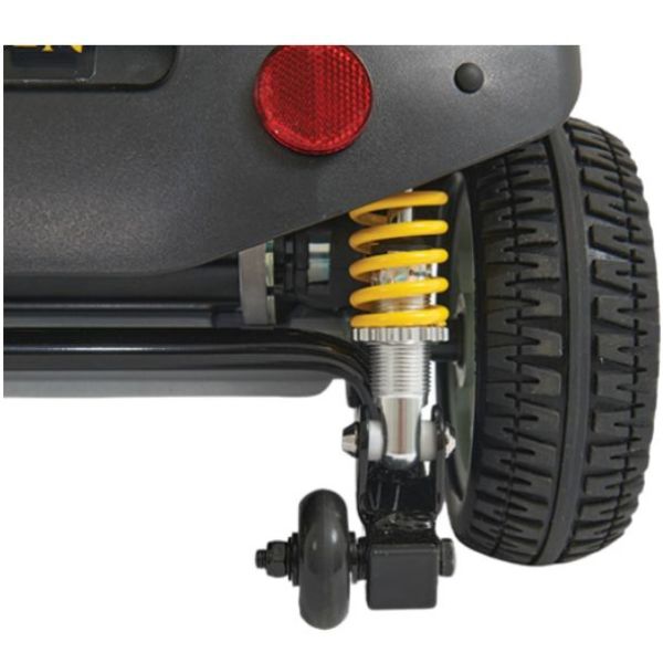 Golden Technologies Buzzaround XLS-HD 3-Wheel Travel Scooter GB121B-SHZ Rear Suspension