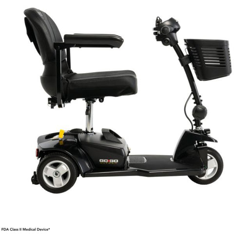 Pride Go-Go Ultra X 3-Wheel Scooter S39 Left side view